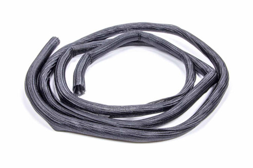 Hose and Wire Sleeve - 3/4 in Diameter - Split - 10 ft - Braided Plastic - Black - Each