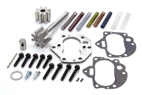 Oil Pump Rebuild Kit - High Volume - Drive Gear - Pressure Relief Valve / Springs / Spacer Plate / Oil Pump Cover Gasket / Hardware - GM V6 / V8 - Kit Oil Pump Rebuild Kit - High Volume - Drive Gear - Pressure Relief Valve / Springs / Spacer Plate / Oil Pump Cover Gasket / Hardware - GM V6 / V8 - Kit