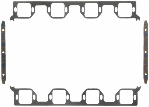 Intake Manifold Gasket - Printoseal - 0.06 in Thick - 1.84 x 2 in Rectangular Port - Composite - Mopar 426 Hemi - Kit