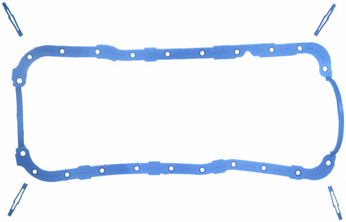 Oil Pan Gasket - 1-Piece - Silicone Rubber - Small Block Ford - Kit Oil Pan Gasket - 1-Piece - Silicone Rubber - Small Block Ford - Kit