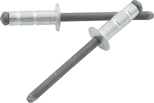 Rivet - Multi-Grip - 3/8 in Head - 3/16 in Steel Mandrel - 3/16-3/8 in Grip Range - Aluminum - Natural - Set of 250
