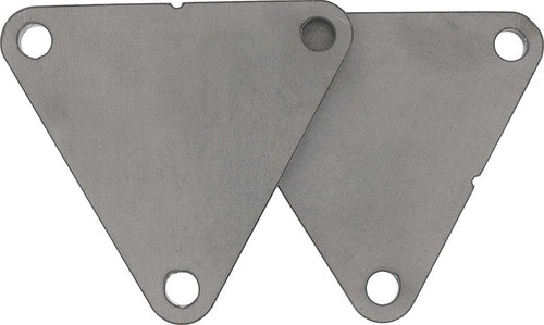 Motor Mount Shim - 1/4 in Thick - Steel - Standard Chevy Bolt Pattern - Pair
