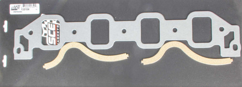 Intake Manifold Gasket - 0.062 in Thick - 1.86 x 2.52 in Rectangular Port - Composite - Big Block Ford - Kit