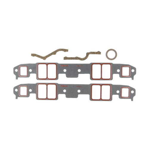 Intake Manifold Gasket - 0.06 in Thick - 1.3 x 2.25 in Rectangular Port - Composite - Small Block Chevy - Kit