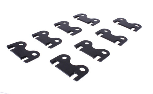 Pushrod Guide Plate - 5/16 in Pushrod - Flat - Steel - Black Oxide - Oldsmobile V8 - Set of 8