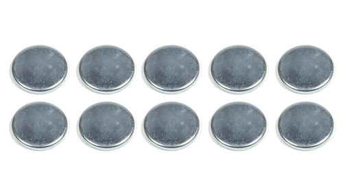 Camshaft Plug - 2-25/64 in OD - Steel - Zinc Oxide - Universal - Set of 10