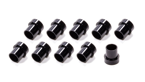 Fitting - Tube Sleeve - 3 AN - 3/16 in Tube - Aluminum - Black Anodized - Set of 10