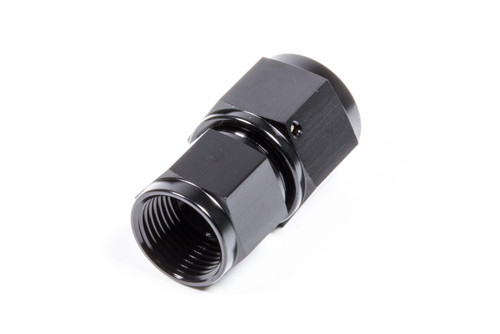Fitting - Adapter - Straight - 8 AN Female to 10 AN Female Swivel - Aluminum - Black Anodized - Each