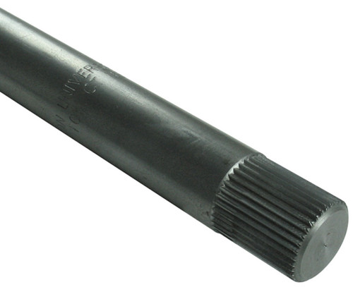 Steering Shaft - 36 in Long - 3/4-36 Spline - Steel - Natural - Universal - Each