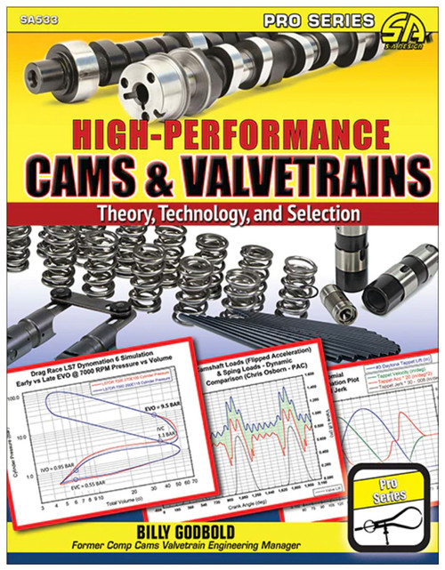 Book - High-Performance Cams & Valvetrains: Theory, Technology, and Selection - 192 Pages - Paperback - Each