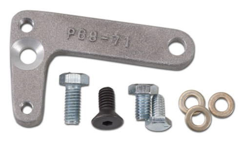 Throttle Cable Bracket - Aluminum - Natural - Edelbrock Carburetor - Pontiac V8 - Each Throttle Cable Bracket - Aluminum - Natural - Edelbrock Carburetor - Pontiac V8 - Each