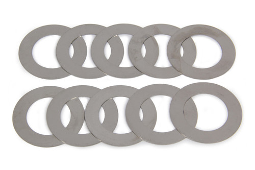 Spindle Shim - 0.015 in Thick - Steel - Natural - MPD Sprint Car Spindle - Set of 10