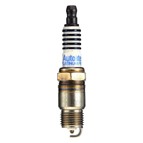 Spark Plug - Double Platinum - 14 mm Thread - 1 in Reach - Tapered Seat - Resistor - Each