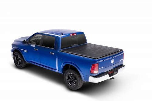 Tonneau Cover - Trifecta 2.0 - Folding - Bed Rail Attachment - Vinyl Top - Black - 5 ft 7 in Bed - Dodge Ram Fullsize Truck 2019-21 - Kit