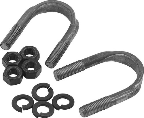 Universal Joint U-Bolt - Extra Long - Nuts / Washers Included - Steel - Natural - 1310 Series Yoke - Kit