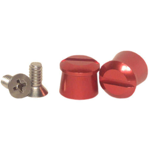 Helmet Tear Off Post - Aluminum - Red Anodized - Kit