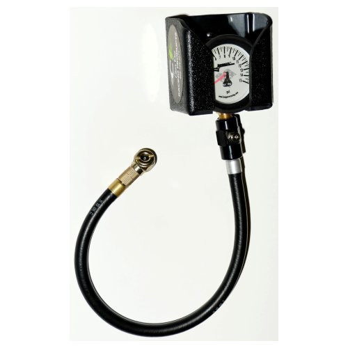 Tire Pressure Gauge Holder - Wall Mount - Plastic - Black - 0 to 3.25 in OD Tire Gauges - Each