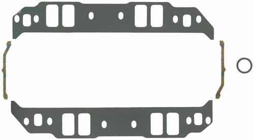 Intake Manifold Gasket - 0.06 in Thick - 1.25 x 2.36 in Rectangular Port - Composite - Cut to Fit - Big Block Chevy - Kit