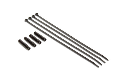 Spacers - Straps Included - Polyurethane - Black - Natural - Kit