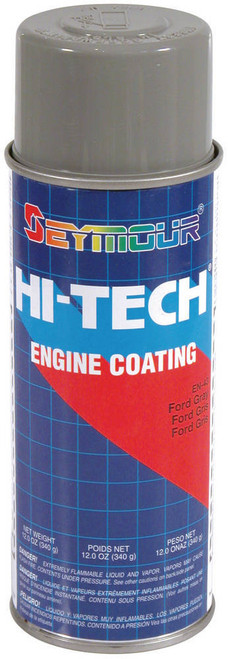 Paint - HI TECH ENGINE - High Temperature - Alkyd Enamel - Ford Gray - 16.00 oz Aerosol - Each