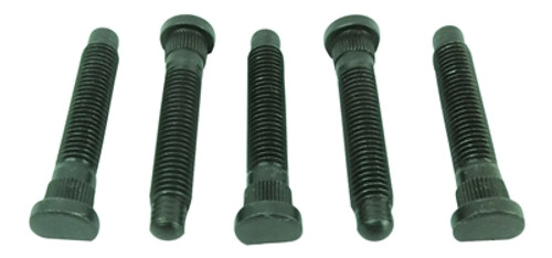 Wheel Stud - 5/8-11 in Thread - 3.75 in Long - Press-In - Steel - Black Oxide - Set of 5 Wheel Stud - 5/8-11 in Thread - 3.75 in Long - Press-In - Steel - Black Oxide - Set of 5