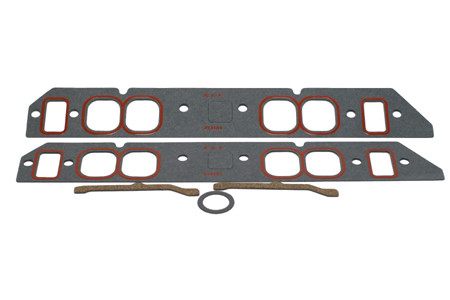 Intake Manifold Gasket - 0.062 in Thick - 1.8 x 2.03 in Oval Port - Composite - Big Block Chevy - Kit