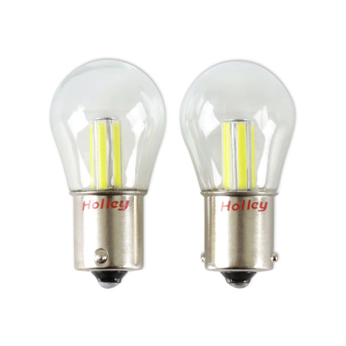 LED Light Bulb - LED Turn Signal - Modern White - 1156 Style - Pair