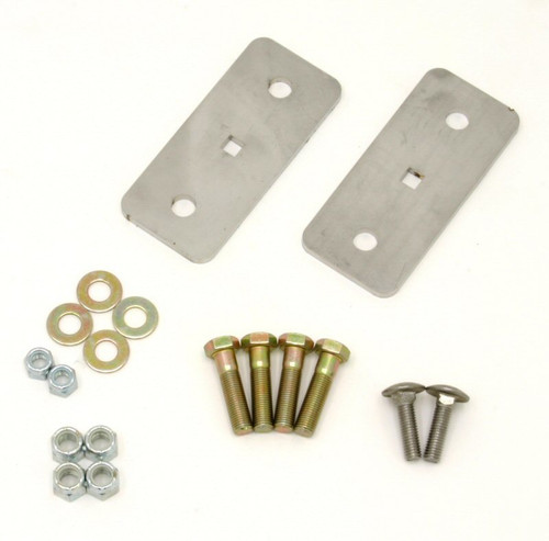 Sway Bar Bracket - Relocation - Bolt-On - Steel - Natural - Ford Mustang 2005-14 - Kit