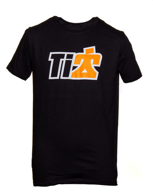 T-Shirt - Softstyle - Ti22 Logo - Black - Medium - Each