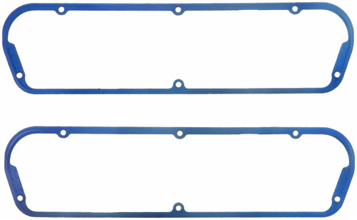 Valve Cover Gasket - 0.130 in Thick - Steel Core Silicone Rubber - Small Block Ford - Pair