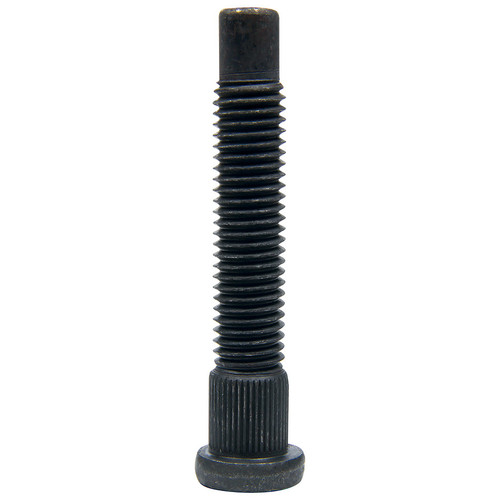 Wheel Stud - 5/8-11 in Thread - 3.750 in Long - 0.690 in Knurl - Steel - Black Oxide - Set of 5