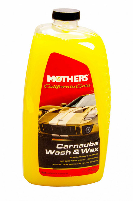 Car Wash and Wax Soap - California Gold - 1/2 gal Bottle - Each