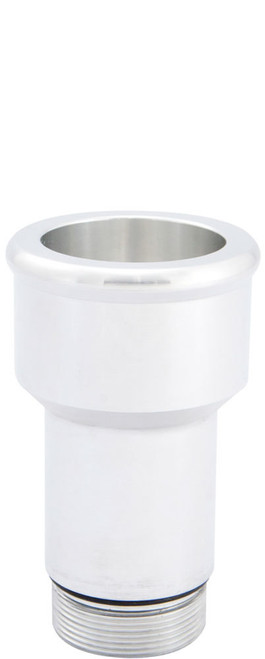 Fitting - Water Pump - 1-3/4 in Hose Barb to 1-3/16 in O-Ring - Aluminum - Clear Anodized - CVR Electric Water Pumps - Each