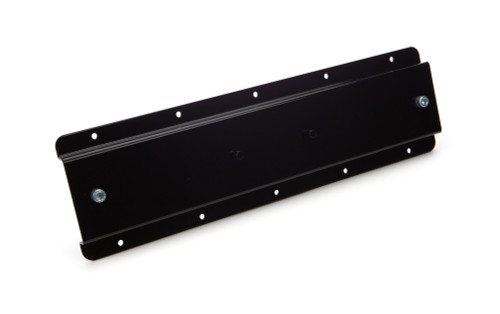 Header Mount - Flat - Aluminum - Black Powder Coat - Each