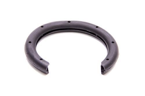 Coil Spring Sleeve - 2.500-3.500 in ID Springs - 0.423-0.541 in Spring Wire OD - 10.31 in Long - Adhesive Strip - Rubber - Black - Each