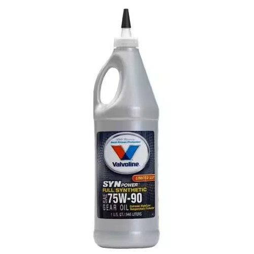 Gear Oil - Differential - 75W90 - Limited Slip Additive - Synthetic - 1 qt Bottle - Each
