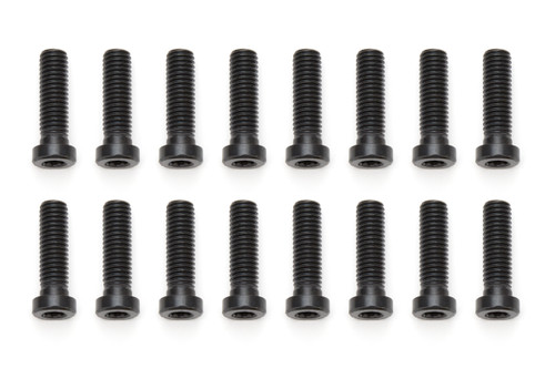 Bolt - 7/16-14 in Thread - 1.5 in Long - Torx Head - Nuts Included - Chromoly - Black Oxide - Set of 16