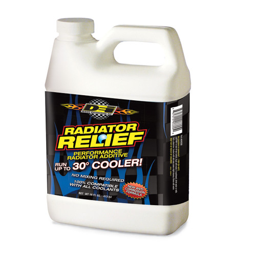 Antifreeze / Coolant Additive - Radiator Relief - 1 qt Jug - Each