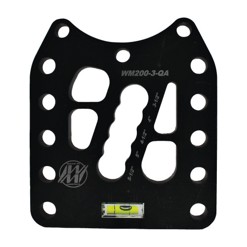 Shock Mount - Drop Mount - Bolt-On - 4 to 7 in Drop - Steel - Black Powder Coat - Each