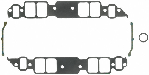 Intake Manifold Gasket - 0.06 in Thick - 1.82 x 2.54 in Rectangular Port - Composite - Big Block Chevy - Kit