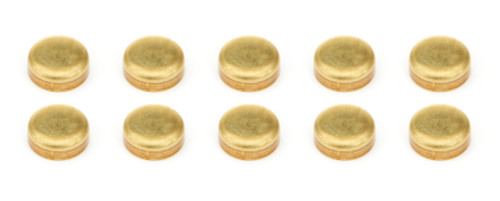Freeze Plug - 1-3/8 in - Brass - Natural - Set of 10