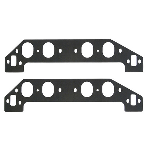 Intake Manifold Gasket - 0.06 in Thick - 1.85 x 2.45 in Oval Port - Composite - Big Block Chevy - Pair