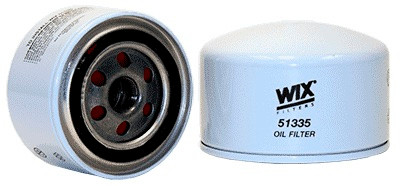 Oil Filter - Canister - Screw-On - 3/4-16 in Thread - Steel - White Paint - Various Applications - Each
