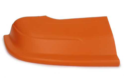 Nose - Dominator - Passenger Side - Plastic - Orange - Dirt Late Model - Each