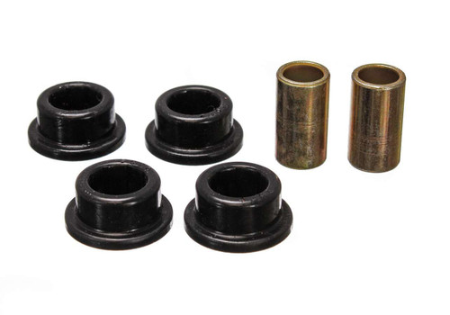 Panhard Bar Bushing - Hyper-Flex - Rear - Polyurethane / Steel - Black / Cadmium - GM A-Body / B-Body 1959-64 - Kit