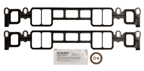Intake Manifold Gasket - OEM Replacement - Stock Port - Plastic / Rubber - Small Block Chevy - Pair Intake Manifold Gasket - OEM Replacement - Stock Port - Plastic / Rubber - Small Block Chevy - Pair