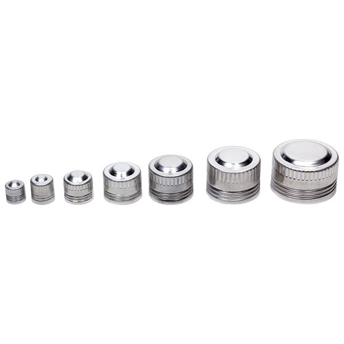 AN Dust Cap - 3 AN-16 AN - Aluminum - Natural - Kit