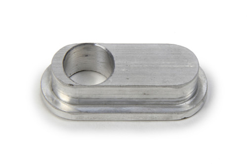 Control Arm Caster Slug - 1/2 in ID Hole - 3/8 in Offset - Aluminum - Natural - Slotted Upper Control Arms - Each