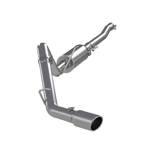 Exhaust System - Installer Series - Cat-Back - 3 in Diameter - Stainless Tip - Steel - Aluminized - 5.7 L - Mopar Gen III Hemi - Dodge Ram Fullsize Truck 2006-08 - Kit