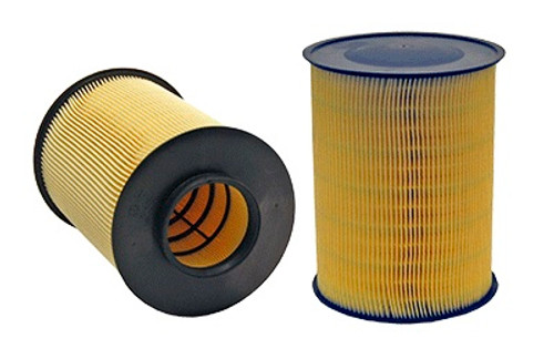 Air Filter Element - Round - 6.062 in Base Diameter - 6.181 in Top Diameter - 8.149 in Tall - Paper - White - Various Ford Applications 2007-22 - Each